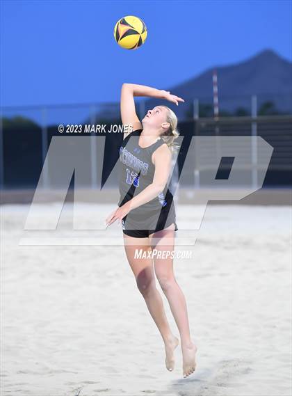 Thumbnail 2 in O'Connor vs. O'Connor (AIA Division I Pairs Final) photogallery.