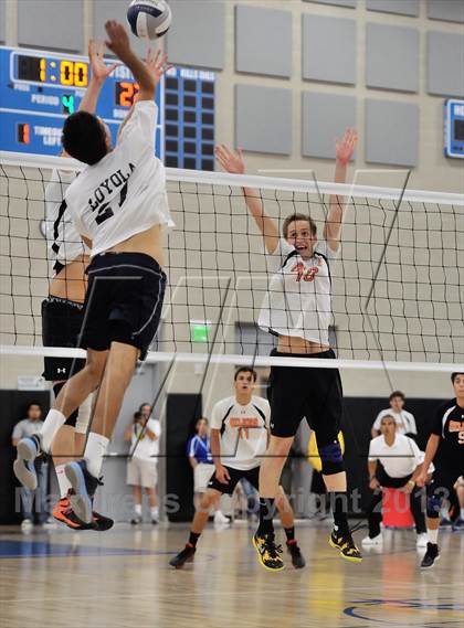 Thumbnail 2 in Huntington Beach vs. Loyola (CIF SS D1 Final) photogallery.