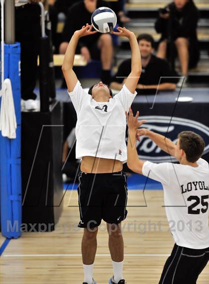 Thumbnail 2 in Huntington Beach vs. Loyola (CIF SS D1 Final) photogallery.