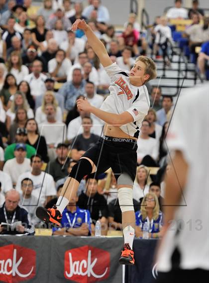 Thumbnail 3 in Huntington Beach vs. Loyola (CIF SS D1 Final) photogallery.