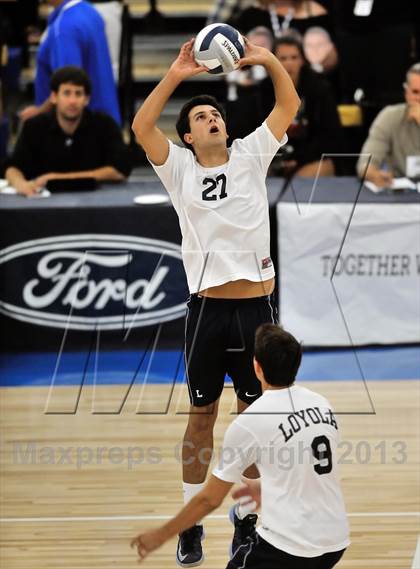 Thumbnail 3 in Huntington Beach vs. Loyola (CIF SS D1 Final) photogallery.