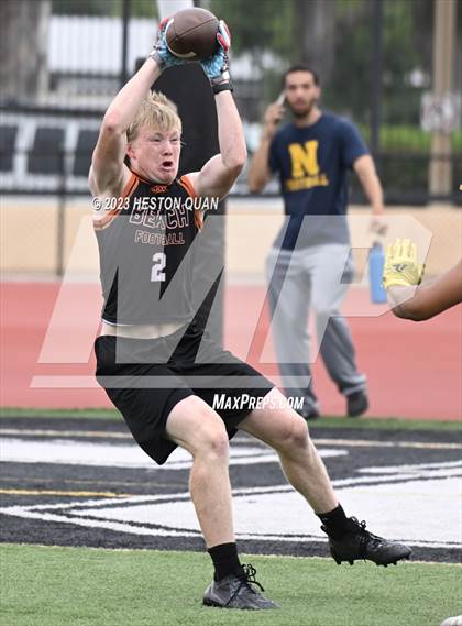 Thumbnail 3 in Huntington Beach vs. JW North (Surf City Passing Tournament) photogallery.