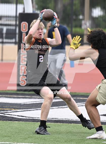 Thumbnail 1 in Huntington Beach vs. JW North (Surf City Passing Tournament) photogallery.