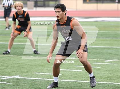 Thumbnail 1 in Huntington Beach vs. JW North (Surf City Passing Tournament) photogallery.