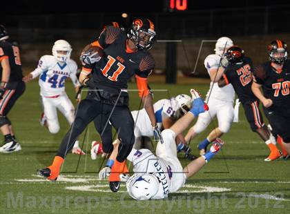 Thumbnail 2 in Gilmer vs. Graham (UIL 3A D2 Semifinal Playoff) photogallery.