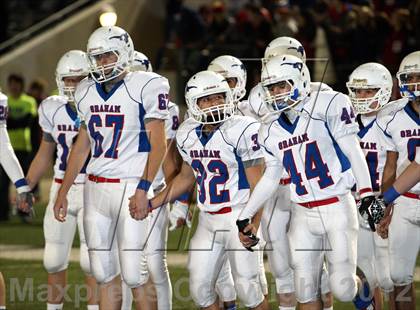 Thumbnail 2 in Gilmer vs. Graham (UIL 3A D2 Semifinal Playoff) photogallery.