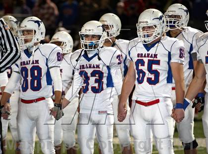 Thumbnail 1 in Gilmer vs. Graham (UIL 3A D2 Semifinal Playoff) photogallery.