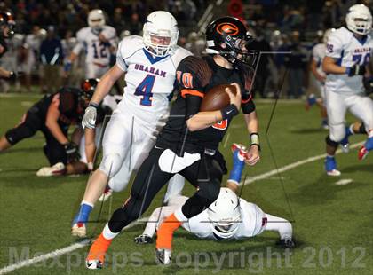 Thumbnail 1 in Gilmer vs. Graham (UIL 3A D2 Semifinal Playoff) photogallery.