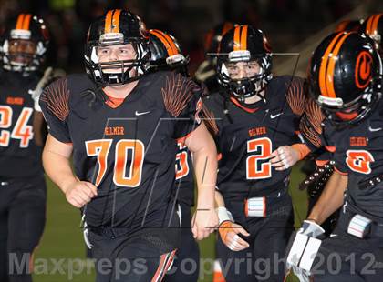 Thumbnail 2 in Gilmer vs. Graham (UIL 3A D2 Semifinal Playoff) photogallery.