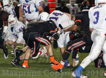 Thumbnail 2 in Gilmer vs. Graham (UIL 3A D2 Semifinal Playoff) photogallery.