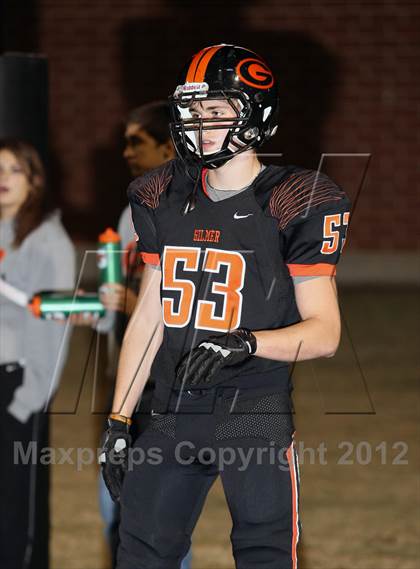 Thumbnail 2 in Gilmer vs. Graham (UIL 3A D2 Semifinal Playoff) photogallery.
