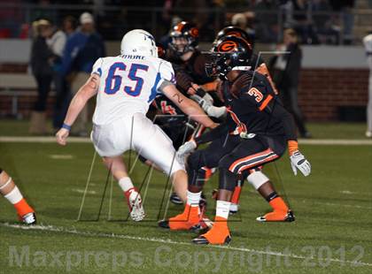 Thumbnail 2 in Gilmer vs. Graham (UIL 3A D2 Semifinal Playoff) photogallery.