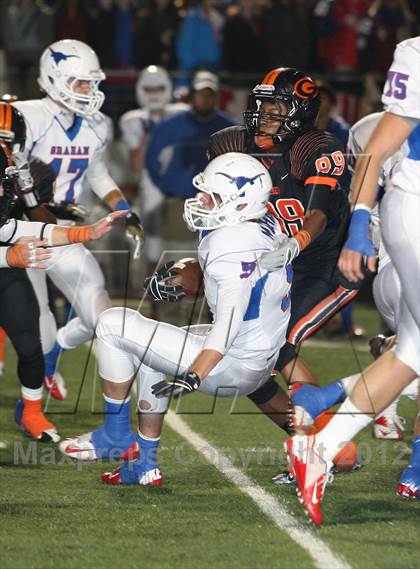 Thumbnail 3 in Gilmer vs. Graham (UIL 3A D2 Semifinal Playoff) photogallery.