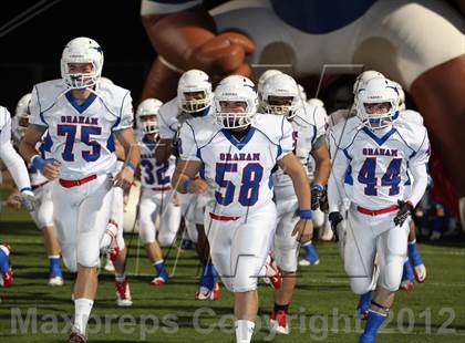 Thumbnail 3 in Gilmer vs. Graham (UIL 3A D2 Semifinal Playoff) photogallery.