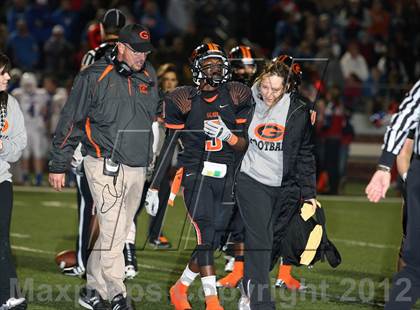 Thumbnail 2 in Gilmer vs. Graham (UIL 3A D2 Semifinal Playoff) photogallery.
