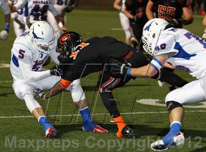 Thumbnail 1 in Gilmer vs. Graham (UIL 3A D2 Semifinal Playoff) photogallery.