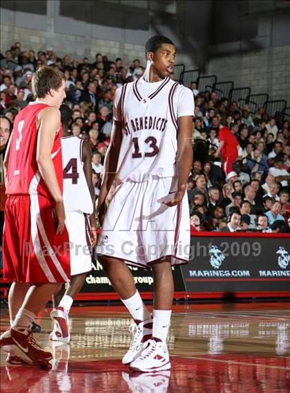 Thumbnail 3 in St. Benedict's Prep @ Mater Dei (Nike Extravaganza) photogallery.