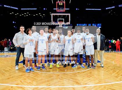 Thumbnail 2 in Beach Channel vs Scholars Academy (Playbook Sports at Barclays Center) photogallery.