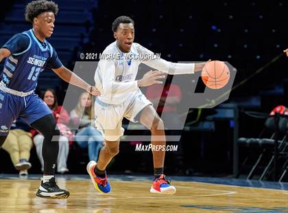 Thumbnail 1 in Beach Channel vs Scholars Academy (Playbook Sports at Barclays Center) photogallery.