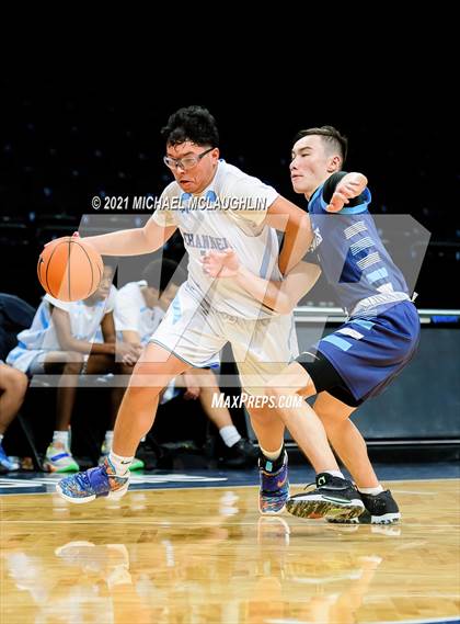 Thumbnail 3 in Beach Channel vs Scholars Academy (Playbook Sports at Barclays Center) photogallery.