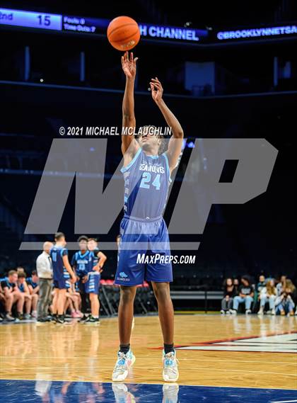 Thumbnail 2 in Beach Channel vs Scholars Academy (Playbook Sports at Barclays Center) photogallery.