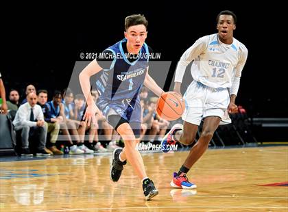 Thumbnail 2 in Beach Channel vs Scholars Academy (Playbook Sports at Barclays Center) photogallery.