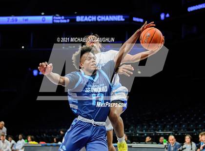 Thumbnail 2 in Beach Channel vs Scholars Academy (Playbook Sports at Barclays Center) photogallery.
