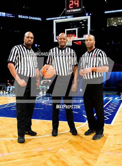 Thumbnail 1 in Beach Channel vs Scholars Academy (Playbook Sports at Barclays Center) photogallery.