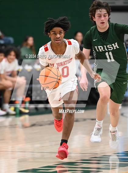 Thumbnail 2 in Sacred Heart Cathedral Preparatory vs. St. Ignatius College Preparatory (Bruce-Mahoney Game)      photogallery.