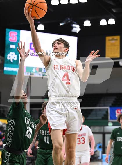 Thumbnail 2 in Sacred Heart Cathedral Preparatory vs. St. Ignatius College Preparatory (Bruce-Mahoney Game)      photogallery.