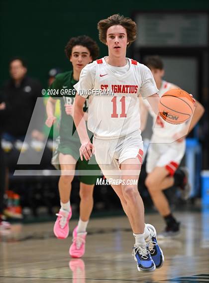 Thumbnail 2 in Sacred Heart Cathedral Preparatory vs. St. Ignatius College Preparatory (Bruce-Mahoney Game)      photogallery.