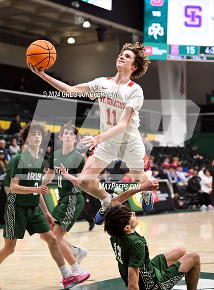 Thumbnail 1 in Sacred Heart Cathedral Preparatory vs. St. Ignatius College Preparatory (Bruce-Mahoney Game)      photogallery.
