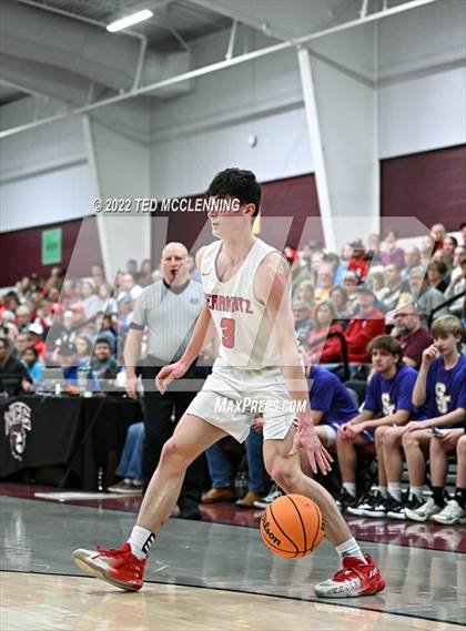 Thumbnail 2 in  Melbourne vs. St Joseph (AAA 2A Regional 2nd round) photogallery.