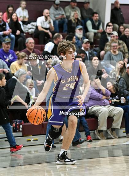 Thumbnail 1 in  Melbourne vs. St Joseph (AAA 2A Regional 2nd round) photogallery.