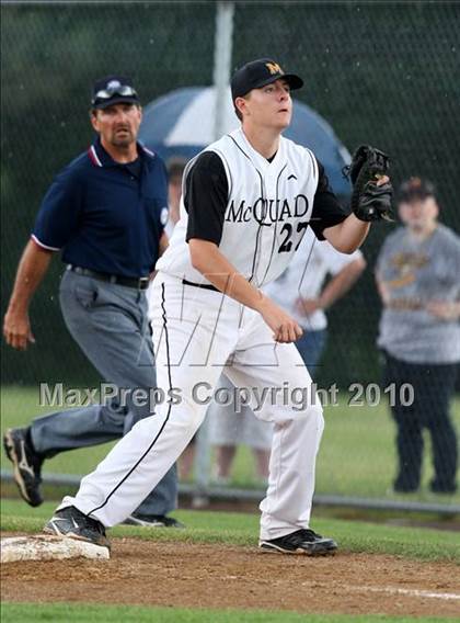 Thumbnail 1 in McQuaid Jesuit vs. Guilderland (NYSPHSAA Class AA Semifinal) photogallery.