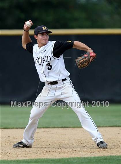 Thumbnail 2 in McQuaid Jesuit vs. Guilderland (NYSPHSAA Class AA Semifinal) photogallery.