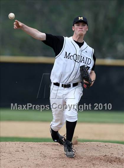 Thumbnail 1 in McQuaid Jesuit vs. Guilderland (NYSPHSAA Class AA Semifinal) photogallery.
