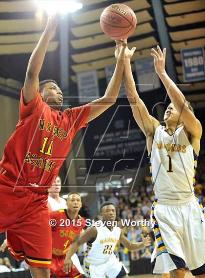 Thumbnail 3 in Winston-Salem Prep vs East Carteret (NCHSAA 1A Final) photogallery.
