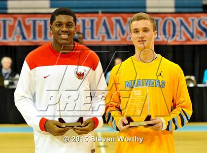 Thumbnail 1 in Winston-Salem Prep vs East Carteret (NCHSAA 1A Final) photogallery.