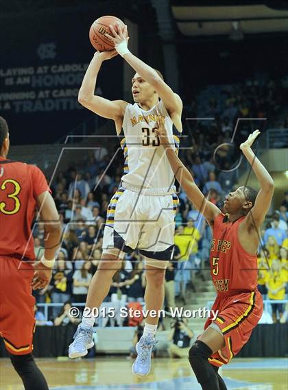 Thumbnail 1 in Winston-Salem Prep vs East Carteret (NCHSAA 1A Final) photogallery.