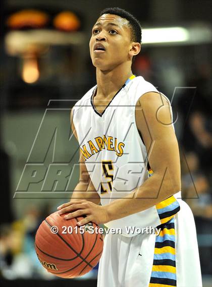 Thumbnail 2 in Winston-Salem Prep vs East Carteret (NCHSAA 1A Final) photogallery.