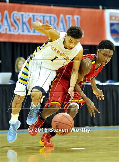 Thumbnail 2 in Winston-Salem Prep vs East Carteret (NCHSAA 1A Final) photogallery.