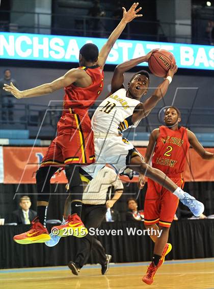 Thumbnail 1 in Winston-Salem Prep vs East Carteret (NCHSAA 1A Final) photogallery.