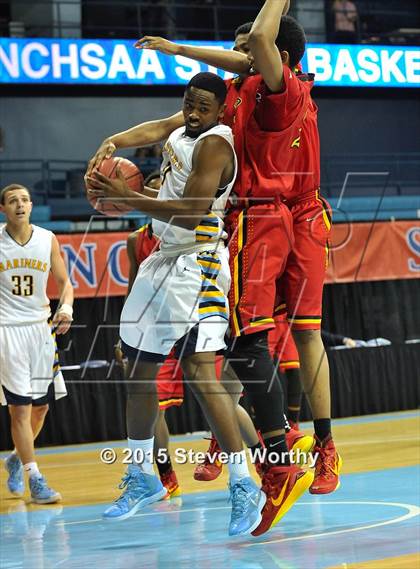 Thumbnail 3 in Winston-Salem Prep vs East Carteret (NCHSAA 1A Final) photogallery.