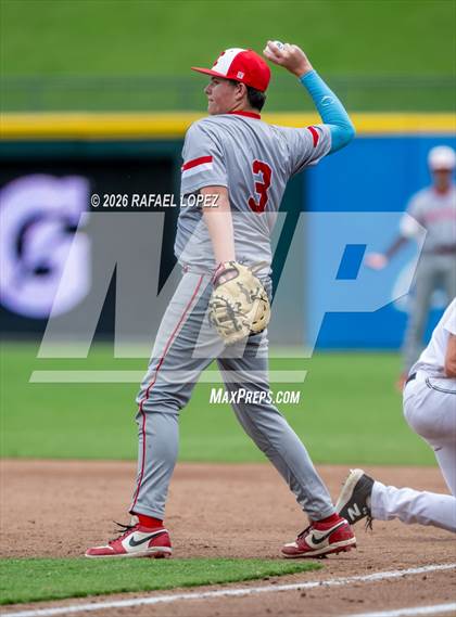 Thumbnail 1 in Gordon vs. Centerville (UIL Baseball 1A State Final) photogallery.