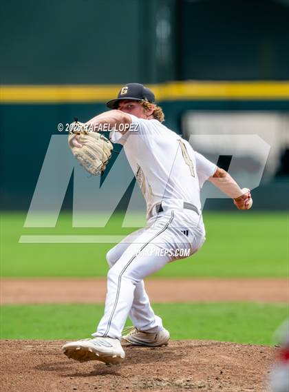 Thumbnail 1 in Gordon vs. Centerville (UIL Baseball 1A State Final) photogallery.