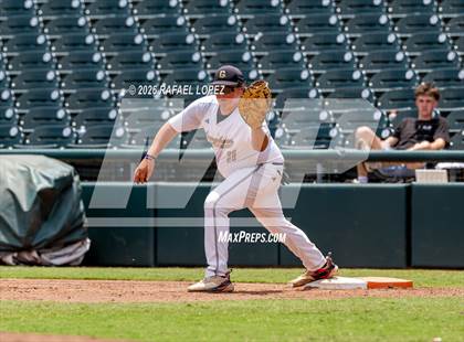 Thumbnail 1 in Gordon vs. Centerville (UIL Baseball 1A State Final) photogallery.