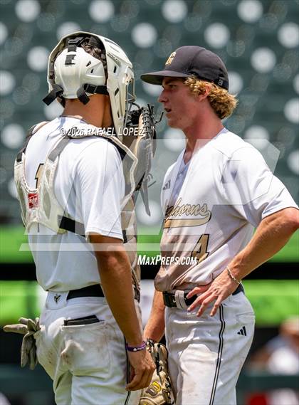 Thumbnail 2 in Gordon vs. Centerville (UIL Baseball 1A State Final) photogallery.