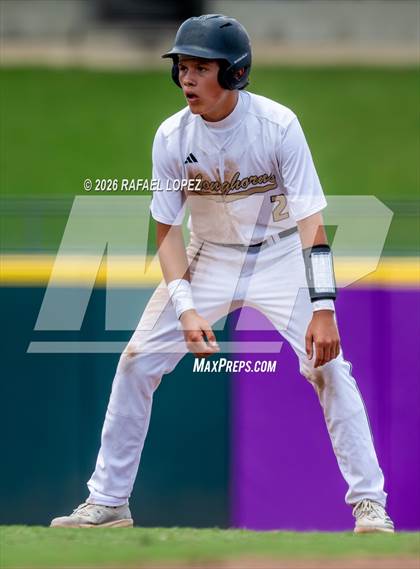Thumbnail 1 in Gordon vs. Centerville (UIL 1A Baseball Final) photogallery.