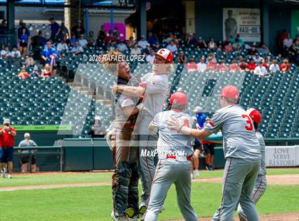 Thumbnail 1 in Gordon vs. Centerville (UIL Baseball 1A State Final) photogallery.